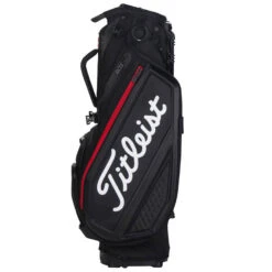 Titleist Jet Black Premium Golf Stand Bag -Golf Gear Sales 2020jetblackpremiumstandbagblackred3