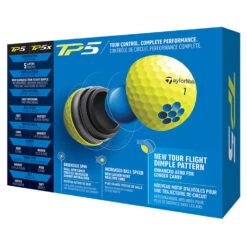 TaylorMade TP5 Golf Balls -Golf Gear Sales 2021tp5ballsyellow3