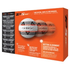 TaylorMade TP5 Pix 2.0 Golf Balls -Golf Gear Sales 2021tp5pix20golfballswhite3