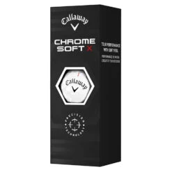 Callaway Chrome Soft X Golf Balls -Golf Gear Sales Callaway 2022 Chrome Soft X Golf Balls White 4