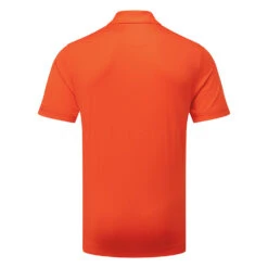 Callaway X-Series Street Mural Print Golf Polo Shirt -Golf Gear Sales Callaway AW22 X Series Street Mural Print Polo Shirt CGKSC024 825 SHCAL253 S Tangerine Tango Back