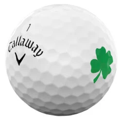Callaway Supersoft Shamrock Golf Balls -Golf Gear Sales Callaway Supersoft Golf Balls Shamrock White 3