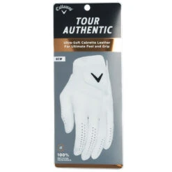 Callaway Tour Authentic Golf Glove 5 Callaway Tour Authentic Golf Glove -Golf Gear Sales Callaway Tour Authentic Golf Gloves White 3
