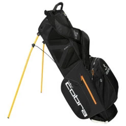 Cobra 2022 Ultradry Pro Waterproof Golf Stand Bag -Golf Gear Sales Cobra Ultradry Pro Golf Stand Bag Black Gold Fusion 3
