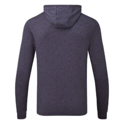 FootJoy Lightweight Golf Hoodie 8 FootJoy Lightweight Golf Hoodie -Golf Gear Sales FootJoy SS22 Lightweight Golf Hoodie Heather Navy 88448 Back