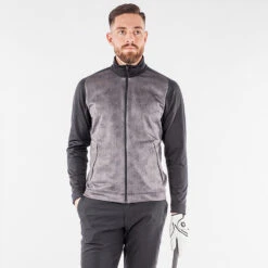 Galvin Green Dason Insula Golf Jacket -Golf Gear Sales Galvin Green AW22 DASON G134007 GRANITE GREY BLACK Model 1