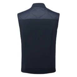 J.Lindeberg Quilt Hybrid Thermal Golf Wind Vest 5 J.Lindeberg Quilt Hybrid Thermal Golf Wind Vest -Golf Gear Sales J.Lindeberg SS23 Quilt Hybrid Wind Vest AMOW09220 6855 WTLIN054 Back
