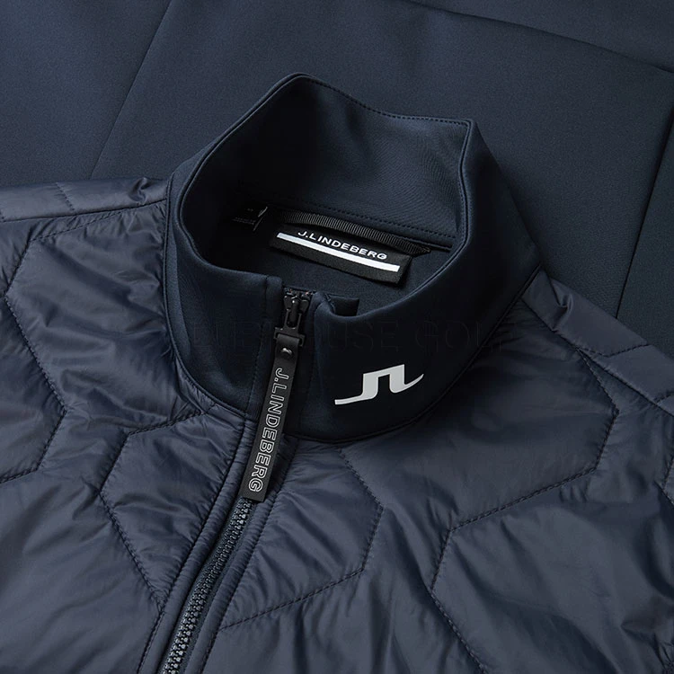 J.Lindeberg Quilt Hybrid Thermal Golf Wind Vest 2 J.Lindeberg Quilt Hybrid Thermal Golf Wind Vest - Image 2