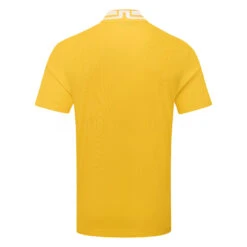 J.Lindeberg Tyson Golf Polo Shirt 5 J.Lindeberg Tyson Golf Polo Shirt -Golf Gear Sales J.Lindeberg SS23 Tyson Regular Fit Polo GMJT07647 I040 SHLIN187 CitrusWhite Back