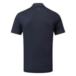 J.Lindeberg Clark Golf Polo Shirt -Golf Gear Sales J.Lindeberg GMJT07883 6855 M Clark Reg Fit Polo SHLIN155 UK SMU JL Navy Back