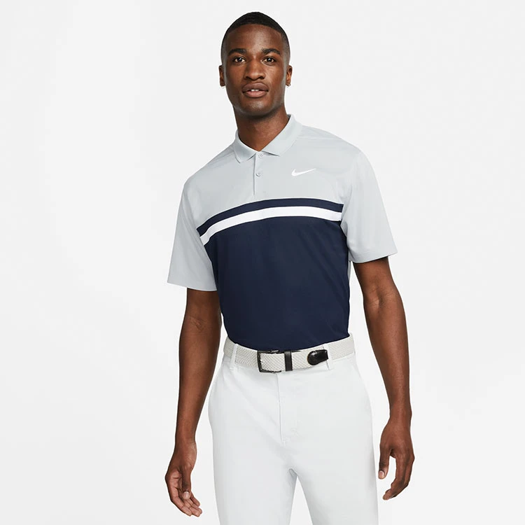 Nike Dry Victory Colourblock Golf Polo Shirt 4 Nike Dry Victory Colourblock Golf Polo Shirt - Image 4