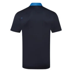Ping Morten Golf Polo Shirt -Golf Gear Sales Ping SS23 Morten Polo Shirt P03575 DN90 SHPIN351 Danube Navy Multi Back