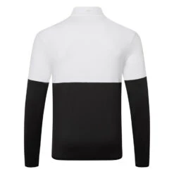 Ping Nexus 1/2 Zip Golf Sweater -Golf Gear Sales Ping SS23 Nexus 1 4 Zip Sweater P03578 090 SWPIN173 Black White Back