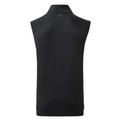 Ping Ramsey 1/2 Zip Golf Vest 5 Ping Ramsey 1/2 Zip Golf Vest -Golf Gear Sales Ping SS19 Ramsey 1 4 Zip Vest P03357 060 Code SSPIN025 Black back