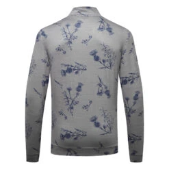 Puma Cloudspun Lowlands 1/4 Zip Golf Popover 8 Puma Cloudspun Lowlands 1/4 Zip Golf Popover -Golf Gear Sales Puma Cloudspun Lowlands 1 4 Zip Golf Popover Quiet Shade Heather 537067 02 SWPUM258 Back