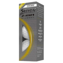 Srixon Z Star Diamond Golf Balls -Golf Gear Sales Srixon Z Star Diamond Golf Balls White 4