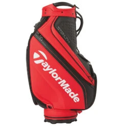 TaylorMade 2022 Stealth Golf Tour Staff Bag 6 TaylorMade 2022 Stealth Golf Tour Staff Bag -Golf Gear Sales TaylorMade 2022 Tour Staff Bag Black Red 3