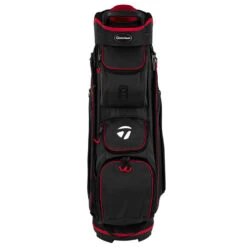 TaylorMade Tour Lite Golf Cart Bag 6 TaylorMade Tour Lite Golf Cart Bag -Golf Gear Sales TaylorMade Tour Lite Golf Cart Bag Black Red 3