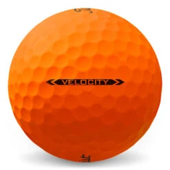 Titleist Velocity Matte Golf Balls -Golf Gear Sales Titleist 2022 Velocity Golf Balls Orange 3