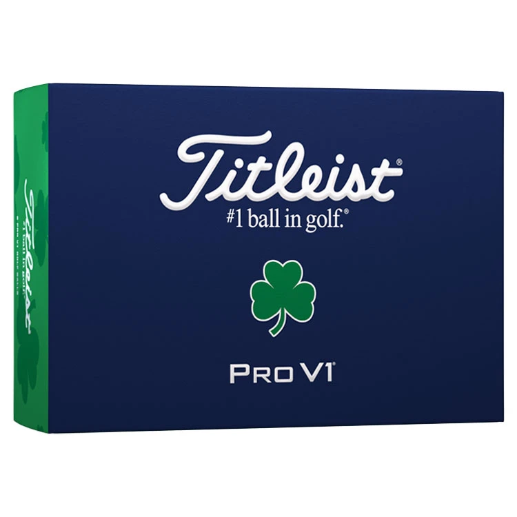 Titleist Pro V1 Shamrock Golf Balls 1 Titleist Pro V1 Shamrock Golf Balls