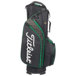 Titleist Cart 14 SE Shamrock Golf Cart Bag -Golf Gear Sales Titleist Cart 14 Shamrock Golf Cart Bag Black Green 3