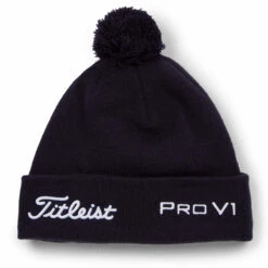 Titleist Tour Pom Pom Golf Beanie 6 Titleist Tour Pom Pom Golf Beanie -Golf Gear Sales Titleist Tour Pom Pom Golf Beanie Navy White 3