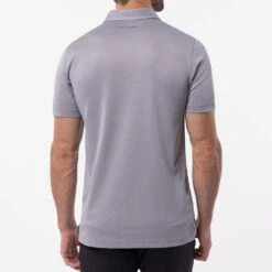 TravisMathew Private Dock Golf Polo Shirt -Golf Gear Sales Travis Mathew SS21 Private Dock Golf Polo Shirt 1MW149 SHTRA054 M Heather Medium Grey Model 3
