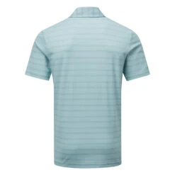 TravisMathew Tahoe Golf Polo Shirt -Golf Gear Sales Travis Mathew SS21 Tahoe Polo Shirt 1MW154 Code SHTRA034 M Heather Delphinium Back