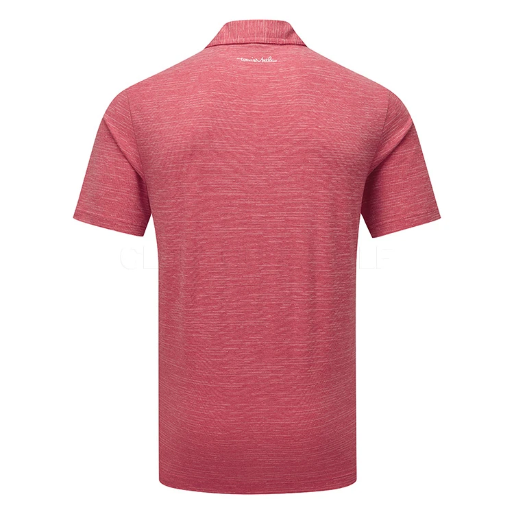 TravisMathew The Heater Golf Polo Shirt Black 3 TravisMathew The Heater Golf Polo Shirt Black - Image 3