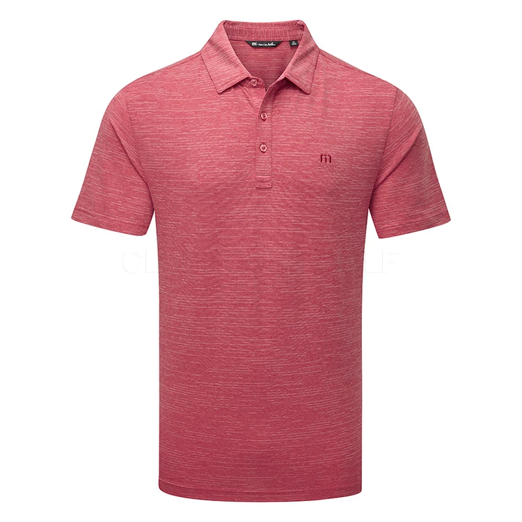 TravisMathew The Heater Golf Polo Shirt Black 1 TravisMathew The Heater Golf Polo Shirt Black