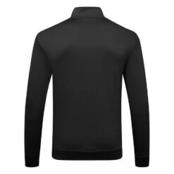 Under Armour Fleece 1/4 Zip Golf Sweater 8 Under Armour Fleece 1/4 Zip Golf Sweater -Golf Gear Sales Under Armour AW22 1 4 Zip Sweater 1373358 001 SWUND171 XL Black Black Back
