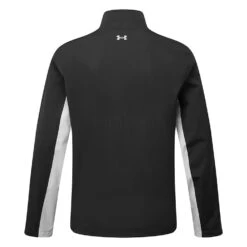 Under Armour Storm Proof 2.0 Waterproof Golf Jacket 5 Under Armour Storm Proof 2.0 Waterproof Golf Jacket -Golf Gear Sales Under Armour AW22 Stormproof 2.0 Waterproof Jacket 1371596 001 WJUND013 Black Mod Gray Mod Gray back