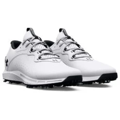 Under Armour Charged Draw 2 Golf Shoes 6 Under Armour Charged Draw 2 Golf Shoes -Golf Gear Sales Under Armour Charged Draw 2 Golf Shoes White White Black 3