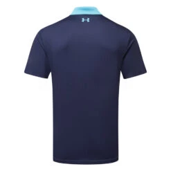 Under Armour Performance 3.0 Colour Block Golf Polo Shirt 5 Under Armour Performance 3.0 Colour Block Golf Polo Shirt -Golf Gear Sales Under Armour SS23 Performance 3.0 Colour Block Polo Shirt 1377375 433 SHUND315 S Glacier Blue Midnight Navy Glacier Blue Back