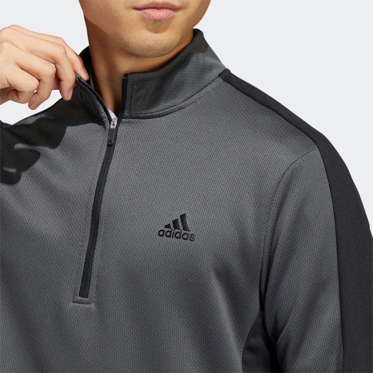 Adidas Colour Block 1/4 Zip Golf Sweater 5 Adidas Colour Block 1/4 Zip Golf Sweater - Image 5